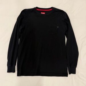 Supreme Pocket Long sleeve - Size Medium - Black